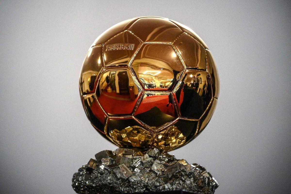 El trofeo del Balón de Oro.