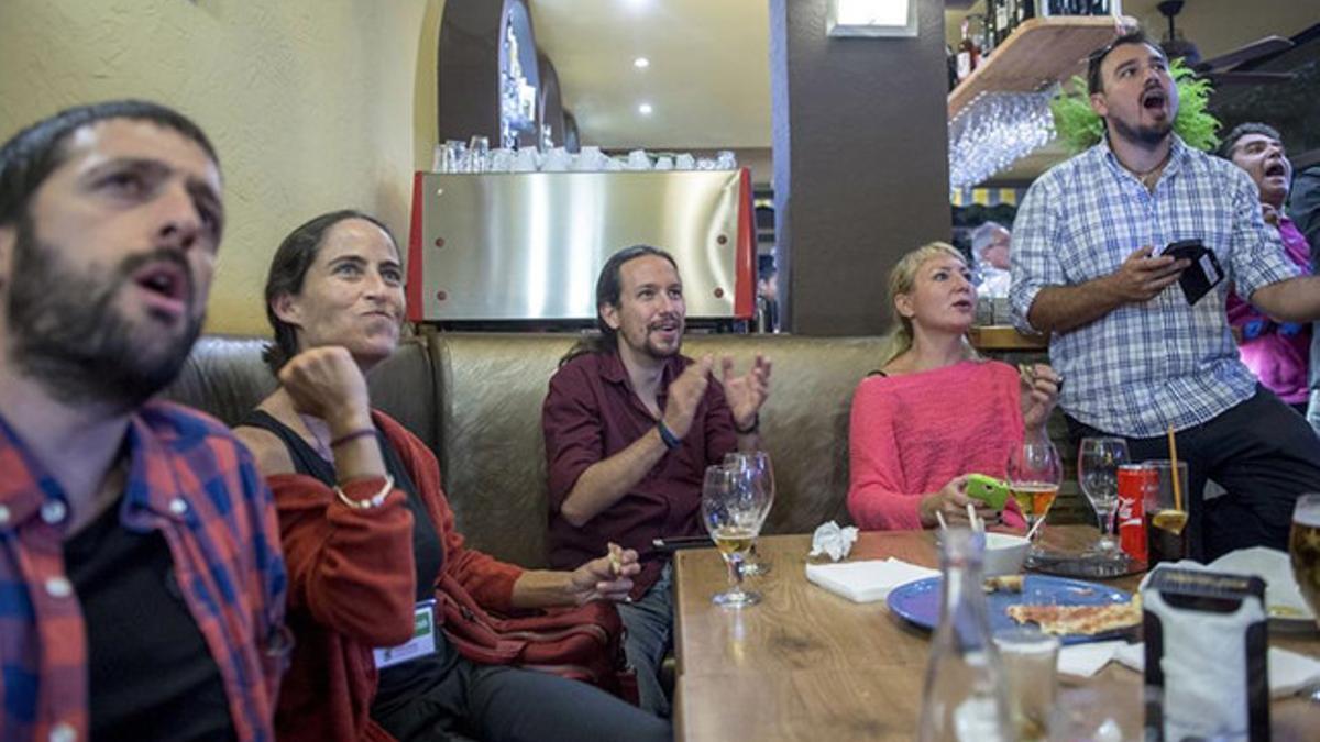 Pablo Iglesias disfrutó viendo los partidos de la selección en el Eurobasket