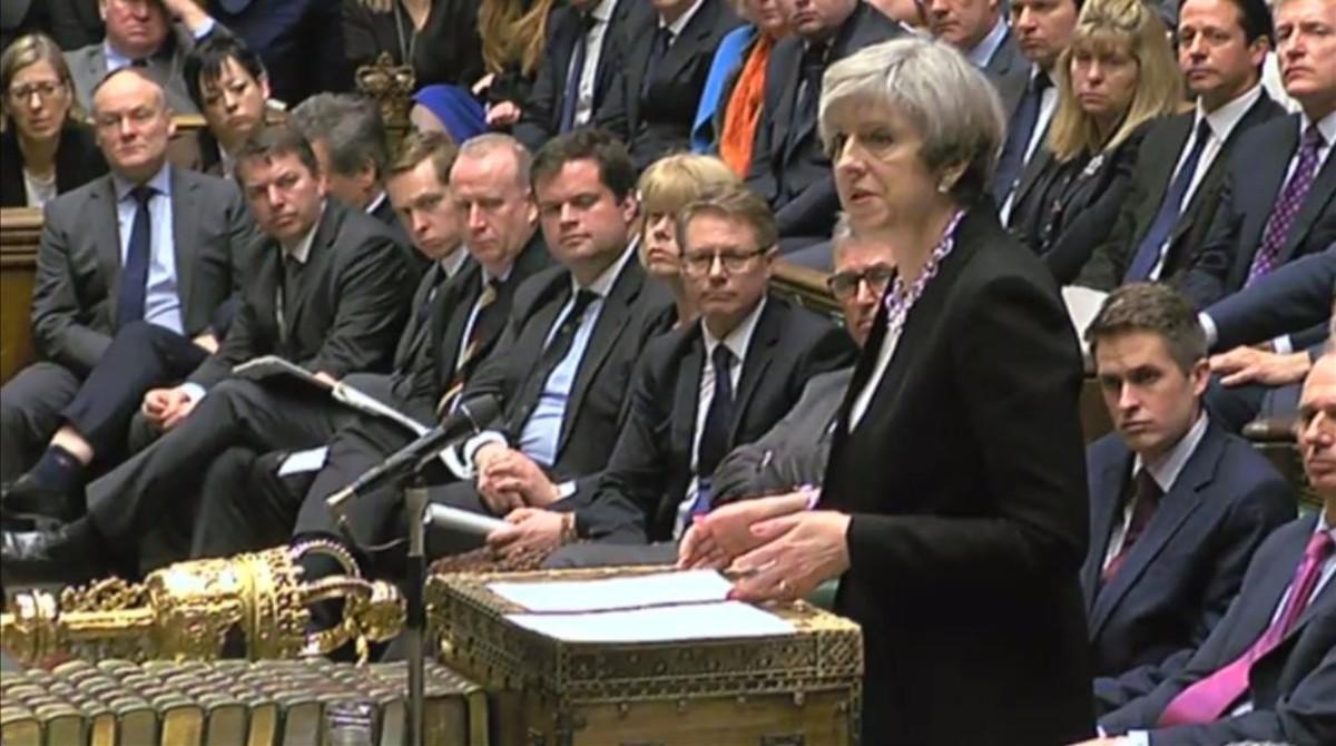 zentauroepp37783383 in a still image taken from footage broadcast by the uk parl170323115539