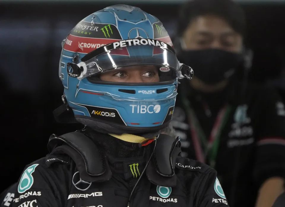 Russell ha registrado el mejor tiempo con lluvia en Suzuka | EFE