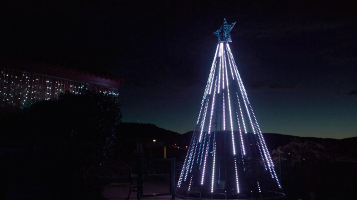 La banda sonora del árbol de Navidad de Gondomar