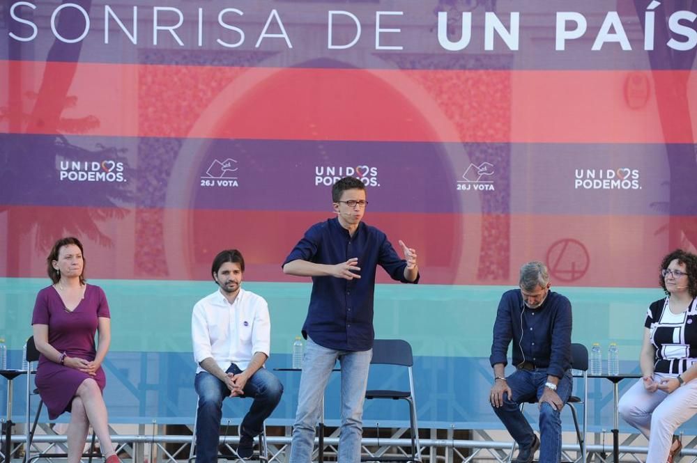 Mitin de Íñigo Errejón en Murcia