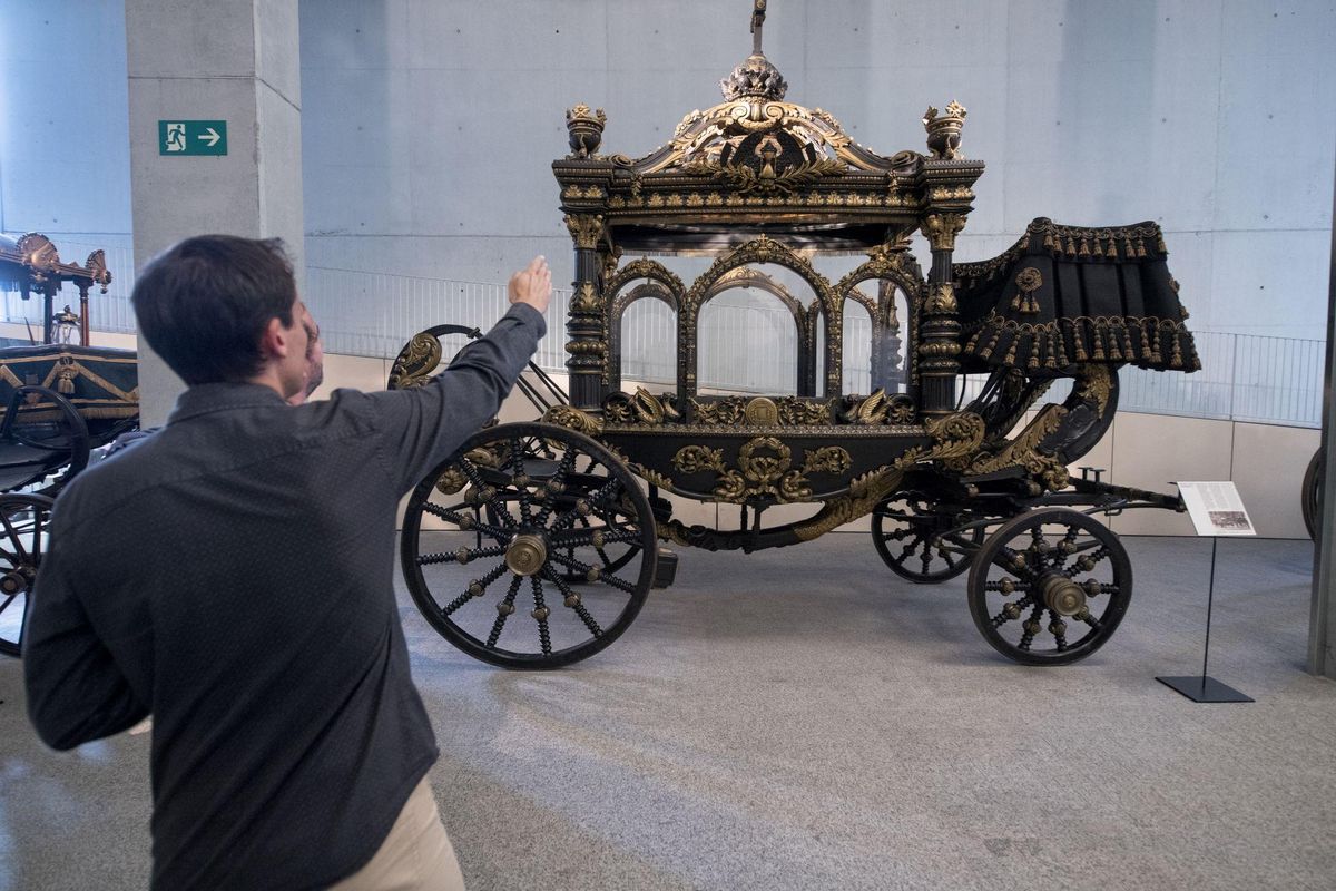 Colección de carrozas fúnebres en Barcelona