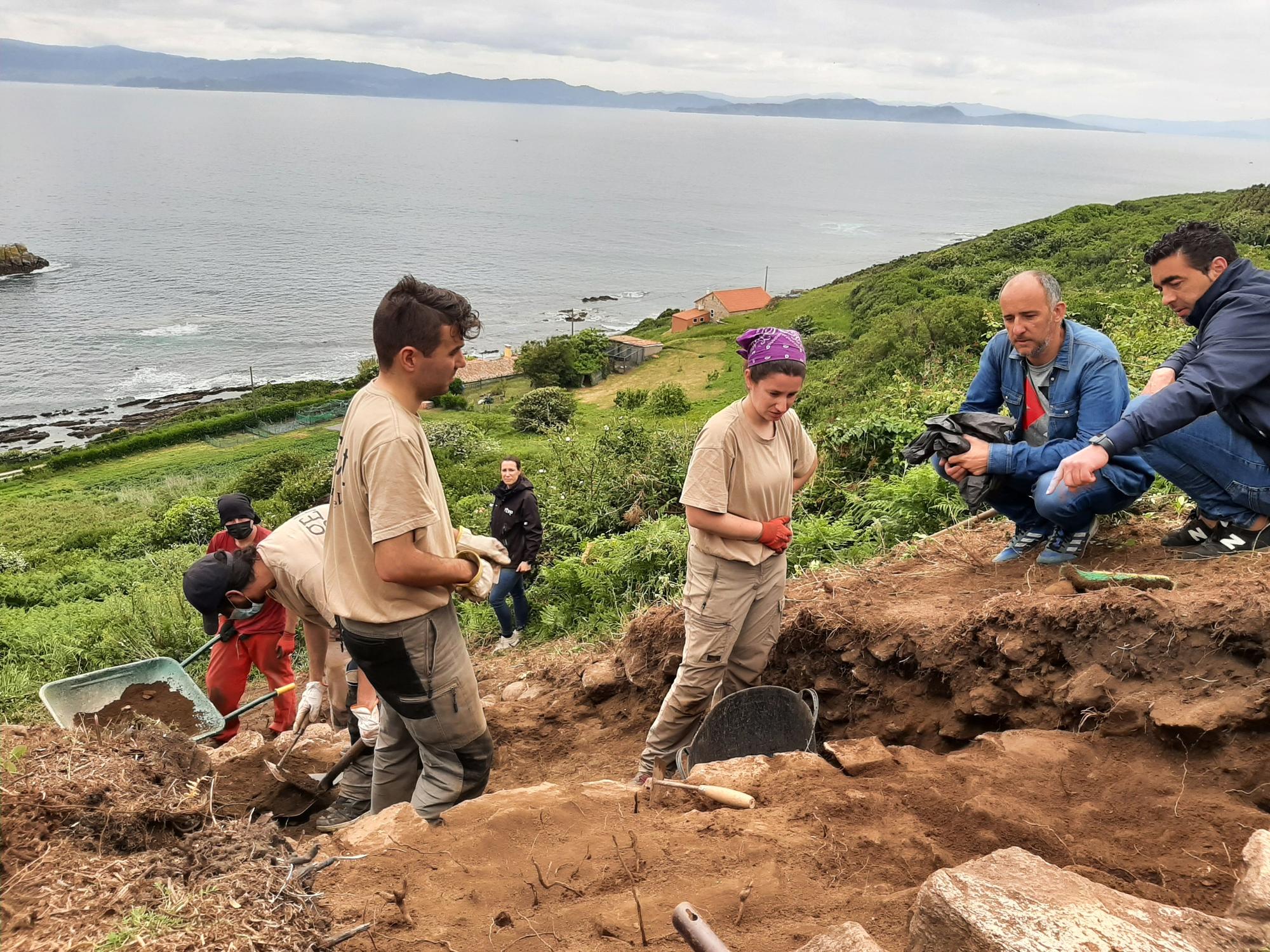 Las excavaciones arqueológicas en la isla de Ons