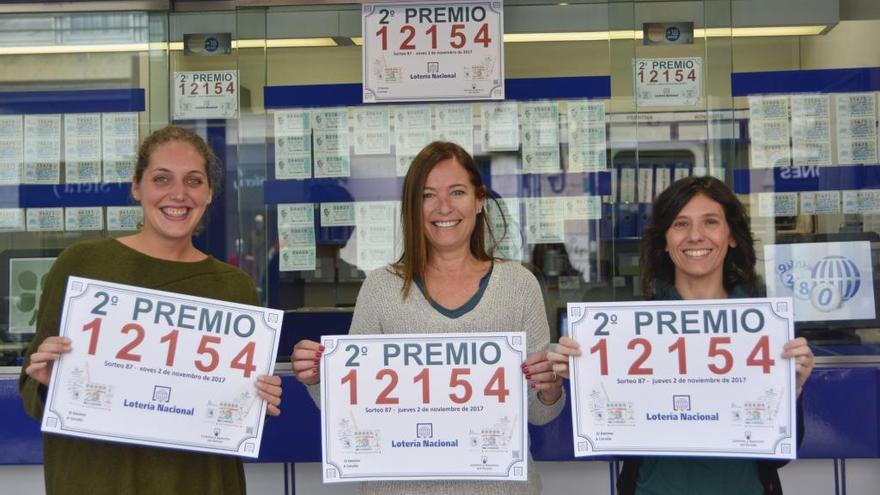 La administración El Décimo de la plaza de Lugo reparte 60.000 euros del segundo premio de la Lotería Nacional