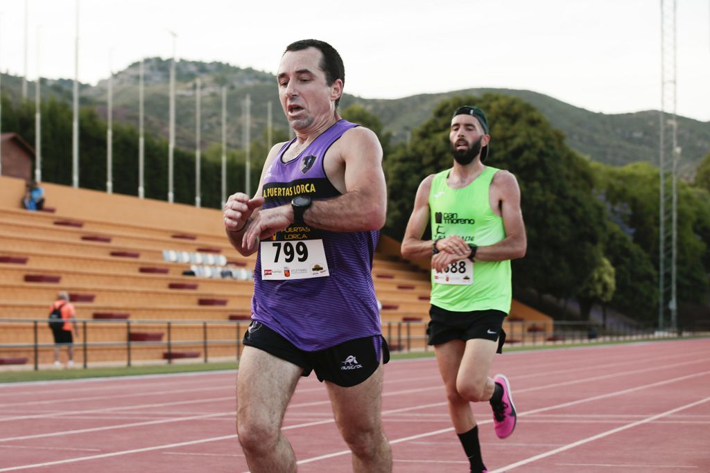 Campeonato regional de atletismo. Primera jornada