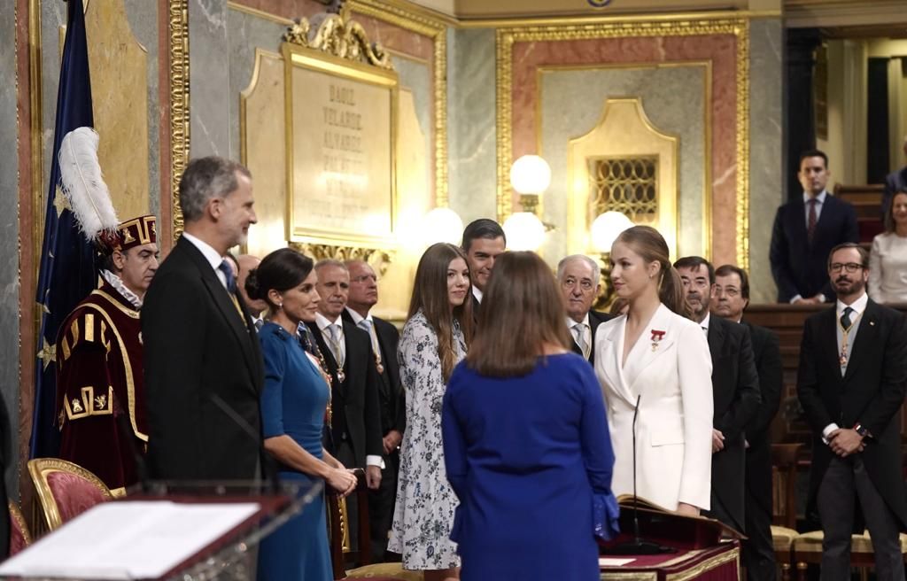 Jura de la Constitución de la Princesa Leonor, en imágenes