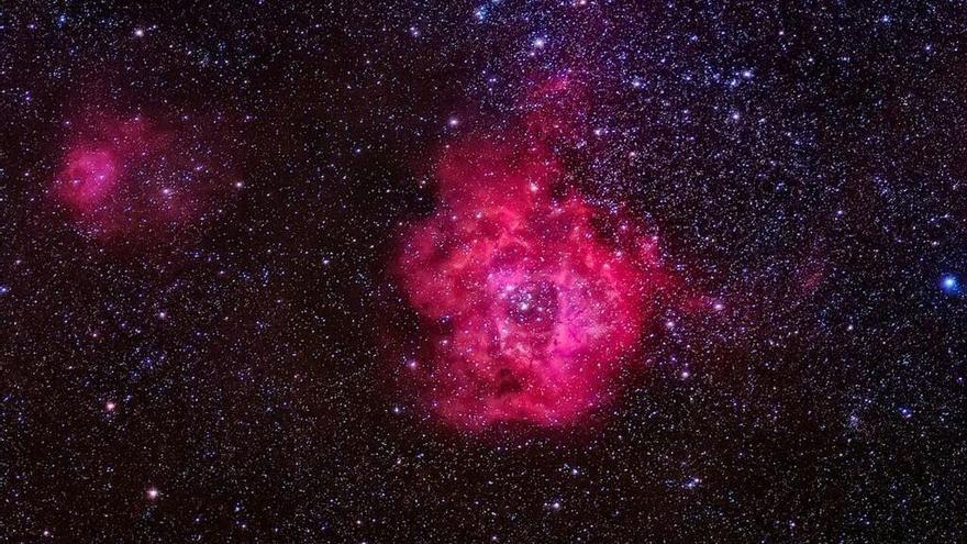L&#039;Observatori Astronòmic d&#039;Albanyà fotografia una rosa còsmica