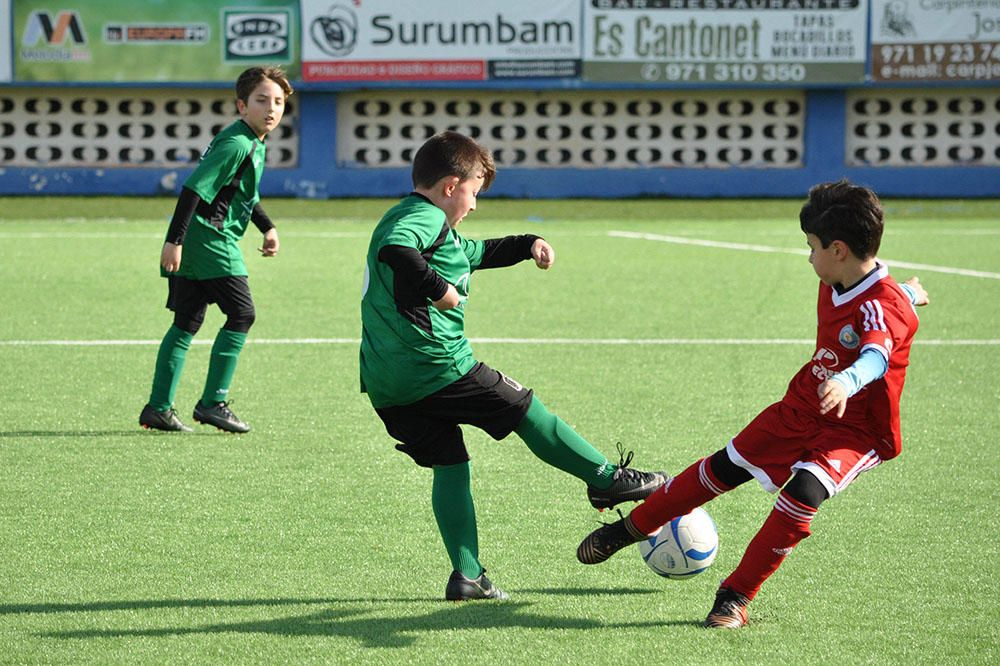 Fútbol base del fin de semana