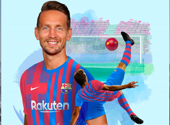 Luuk de Jong, el nuevo delantero del Barça.