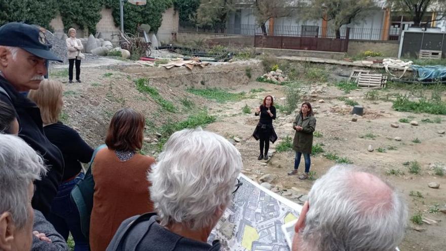 Una de les visites de l’edició d’enguany «Les muralles de la Seu» | AJ LA SEU