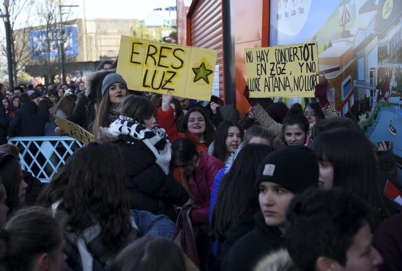 Aitana colapsa Puerto Venecia