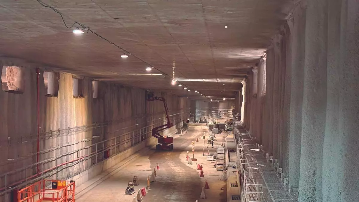 Somos los primeros en entrar en el túnel de la A-5: así es por dentro la gran obra que cambiará Madrid