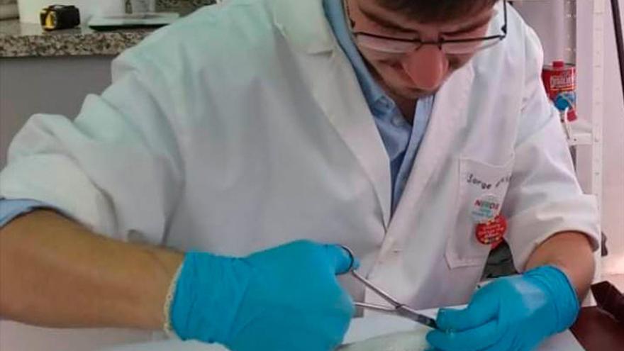El científico de la Universidad de Málaga Jorge García