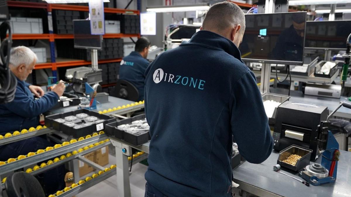 Instalaciones de la empresa malagueña Airzone, que tiene su sede en el Parque Tecnológico de Andalucía (PTA). | L. O.
