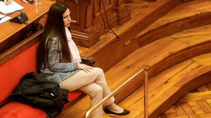 Imatge d'arxiu de Rosa Peral al judici pel crim de la Guardia Urbana.