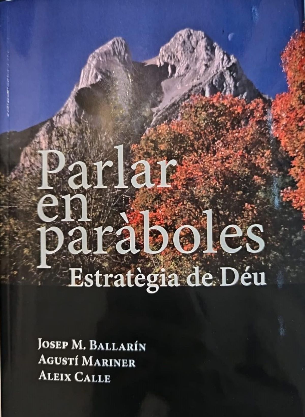 Portada del llibre 'Parlar en paràboles. Estratègia de Déu'