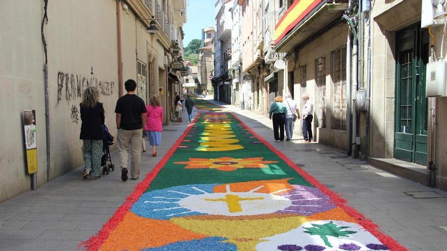 La celebración del Corpus en Marín