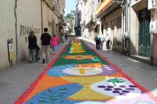 La celebración del Corpus en Marín