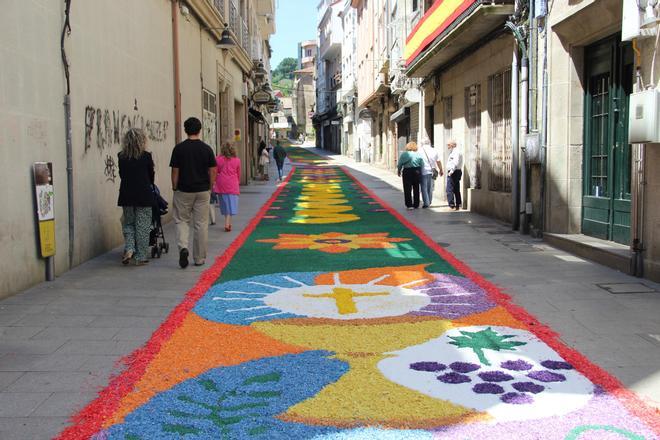 La celebración del Corpus en Marín