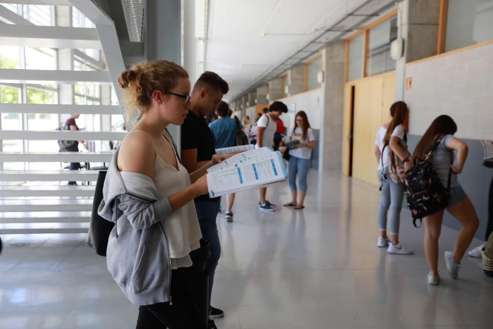 3.993 estudiantes empiezan la Selectividad en Mallorca