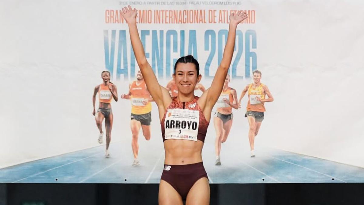 La alcalaína Rocío Arroyo es la gran sensación del 800