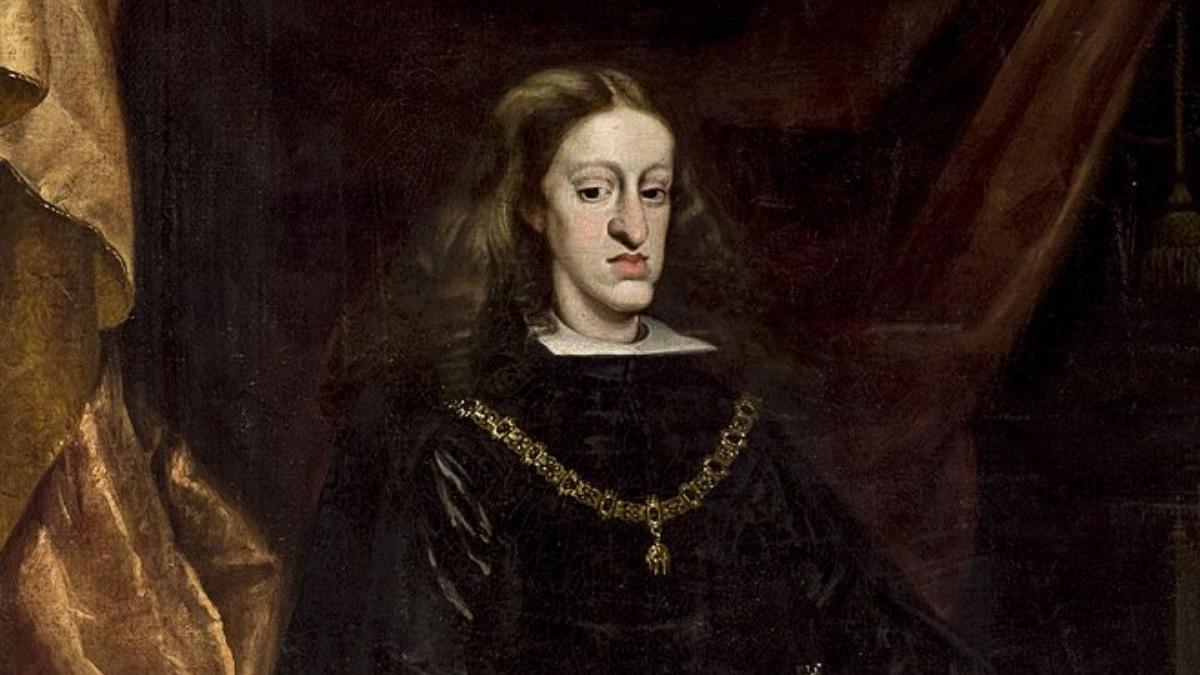 Carlos II, retratado por Juan Carreño de Miranda.