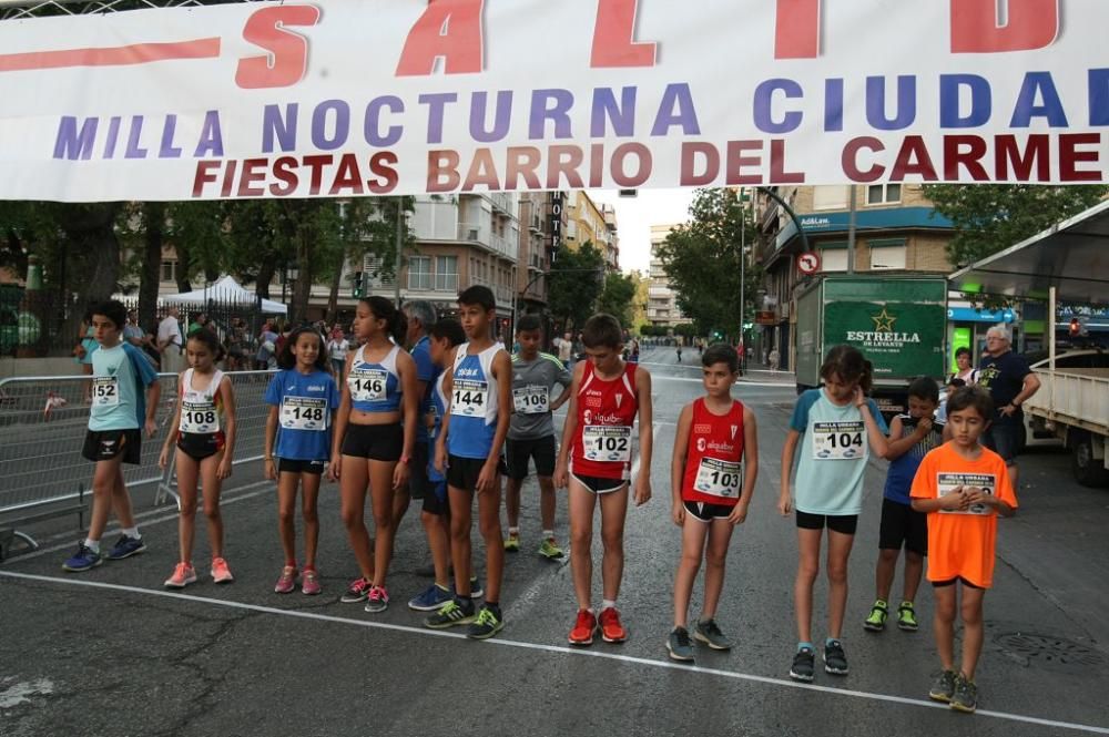 Milla nocturna fiestas de El Carmen