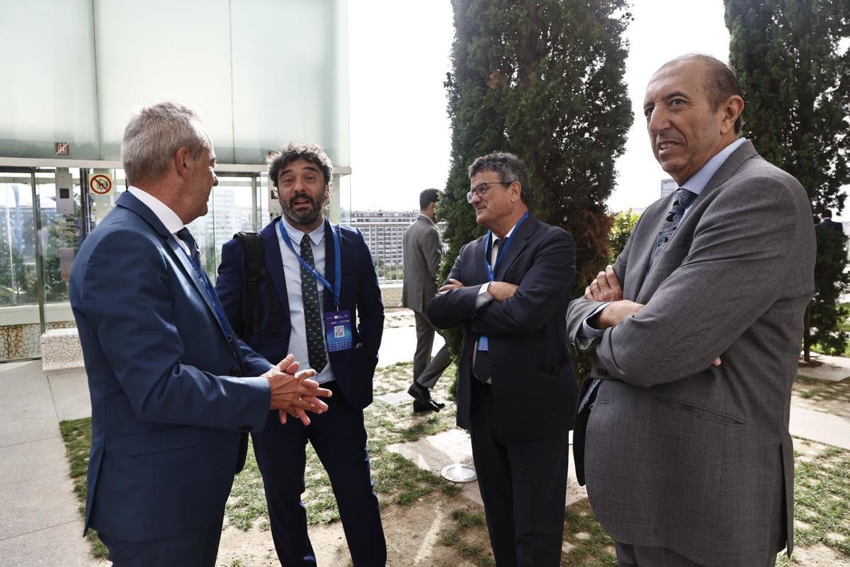 Ambiente en la segunda jornada del Foro del Mediterráneo