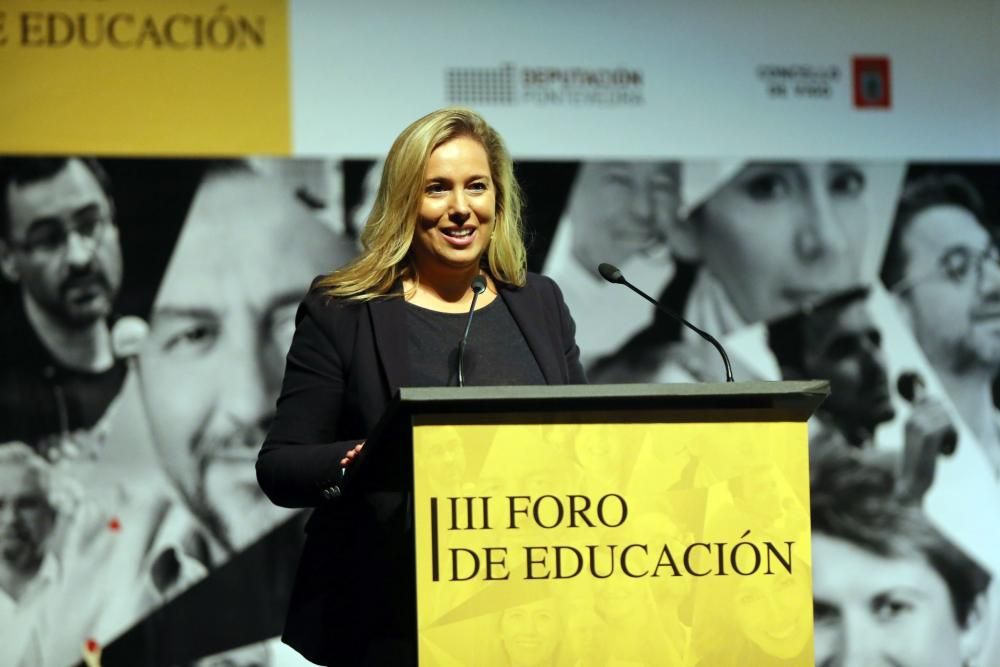 "Hay que despertarse": arranca el III Foro de Educación FARO. // Marta G. Brea