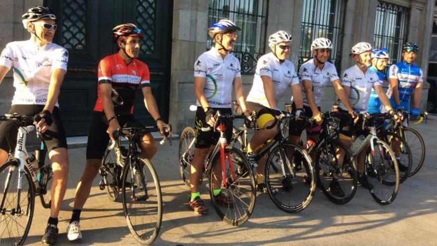 La Vuelta Ciclista por la Ciencia: el peregrinaje de cinco investigadores arranca en Vigo