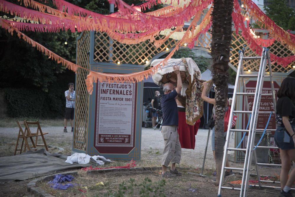 «Hache» acaba el rodatge a Manresa amb una festa major