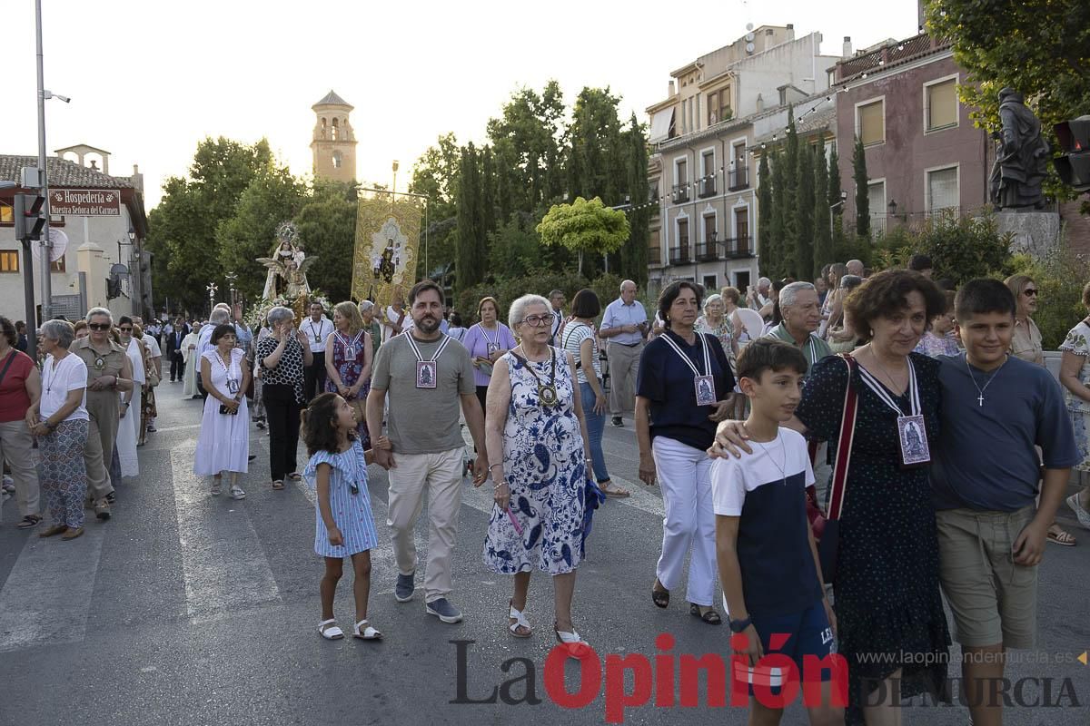 Procesión de la Virgen del Carmen en Caravaca
