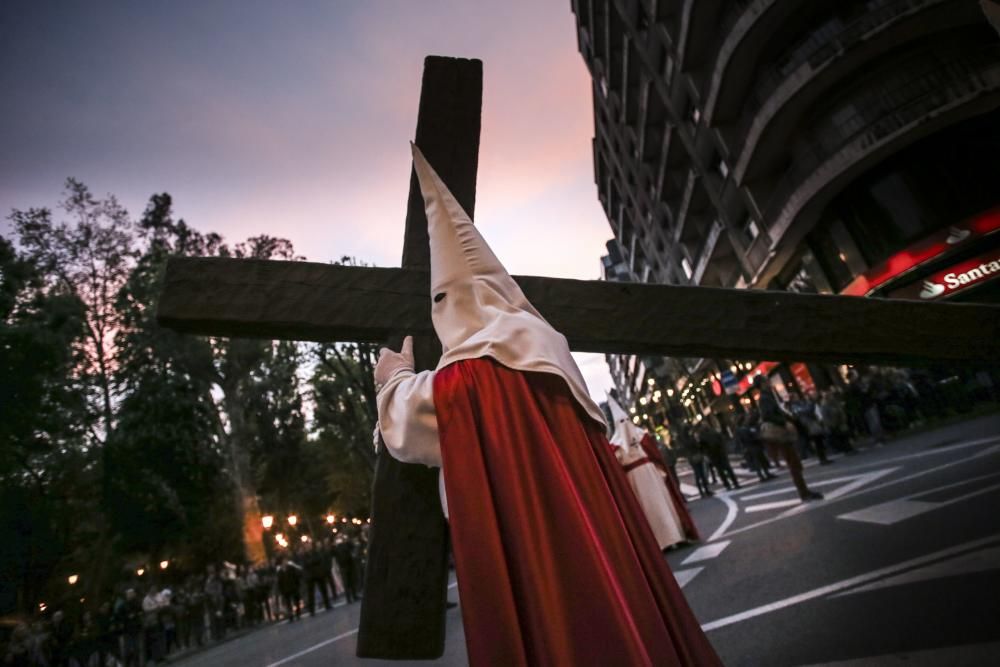 Procesión del Jesús Cautivo en la Semana Santa de Oviedo