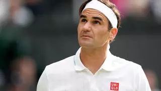 La terrible caída de Roger Federer