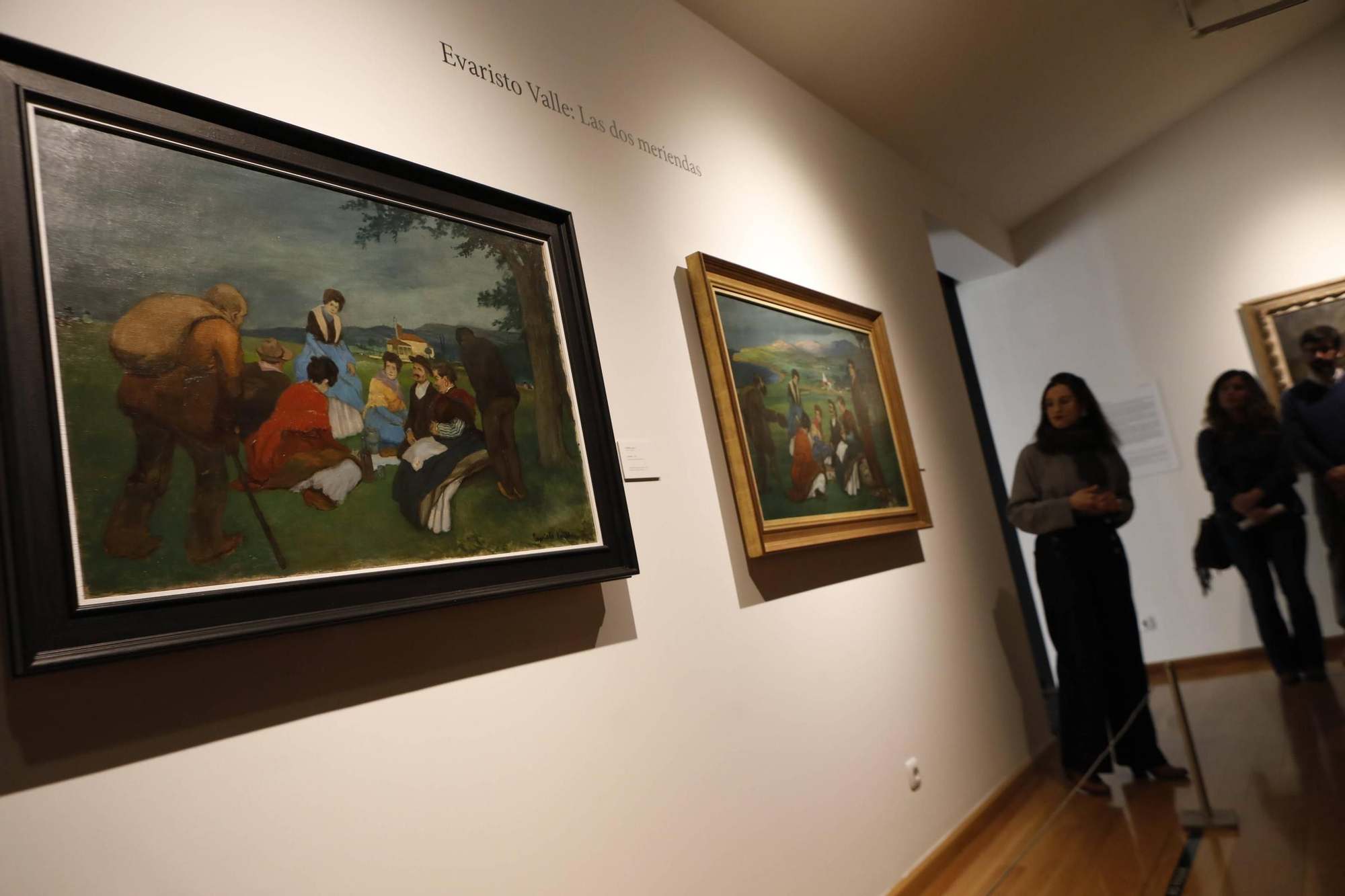 Inauguración exposición "Las dos meriendas" en el Museo Evaristo Valle