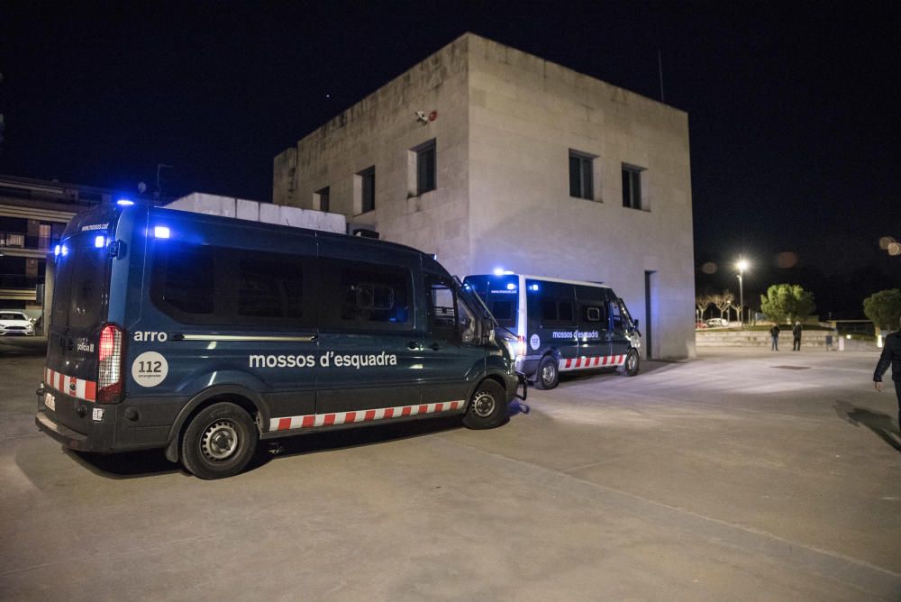 Concentració per l'agressió al coordinador de l'ANC del Pont