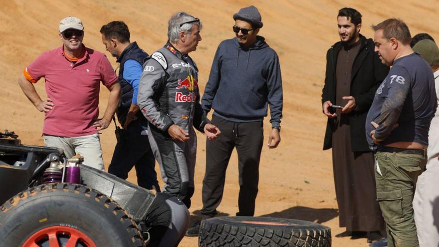 Carlos Sainz qualifica de &quot;gilipolles&quot; Pedro Sánchez al Dakar