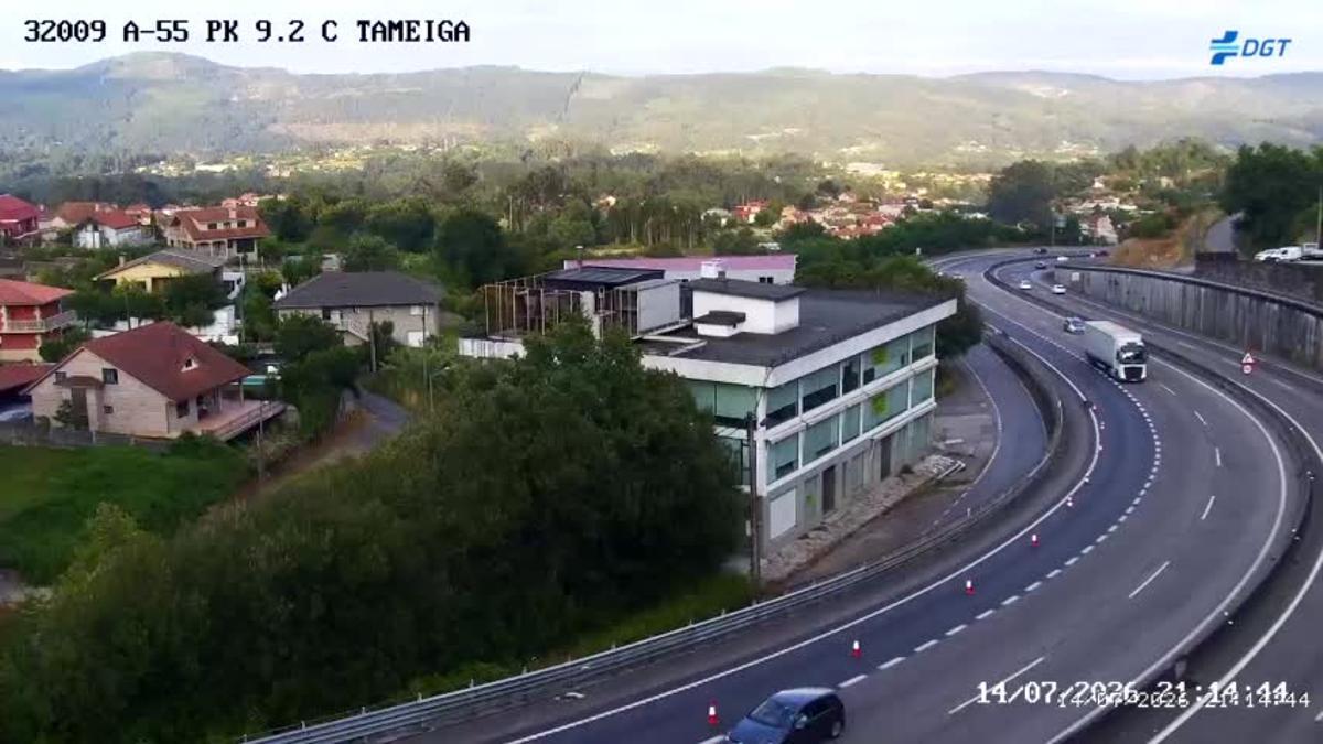 Una ciudad paralizada por el España-Francia: así están las carreteras de Vigo y su área