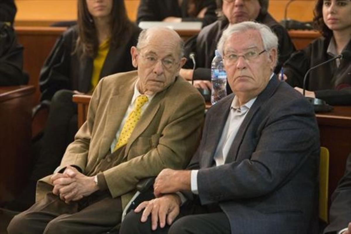 Millet i Montull, durant el judici del cas de l’hotel del Palau, el 8 d’abril del 2014 a l’Audiència de BCN.