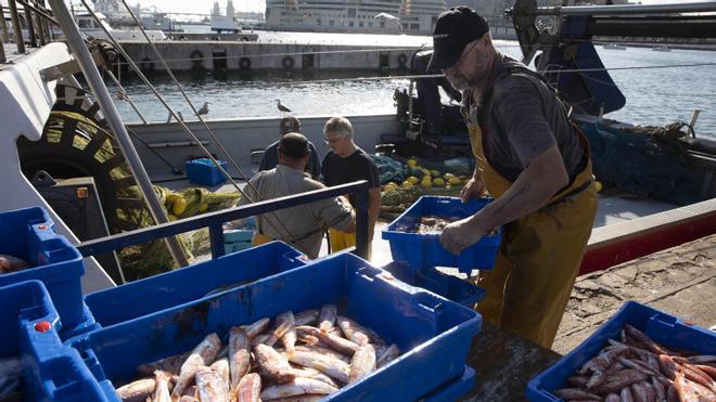 Los pescadores de Barcelona encadenan una crisis tras otra