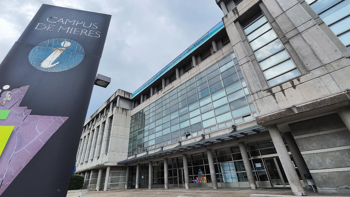 El campus de Barredo, en Mieres.