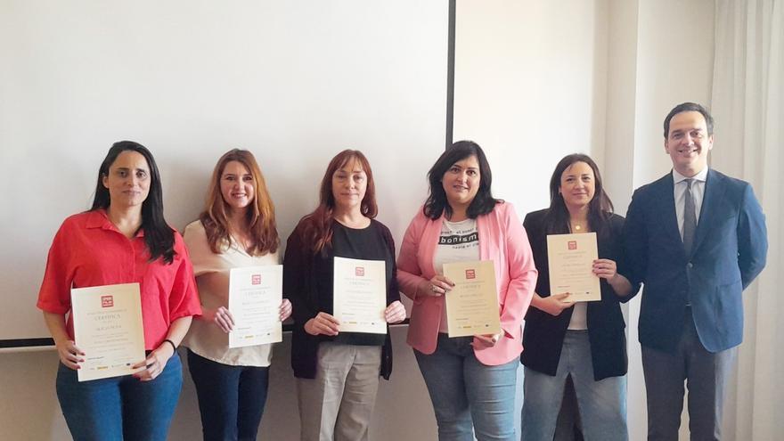 Alumnas que participaron en el curso de formación, con el título acreditativo de Film Commissioner, otorgado por Spain Film Commission.
