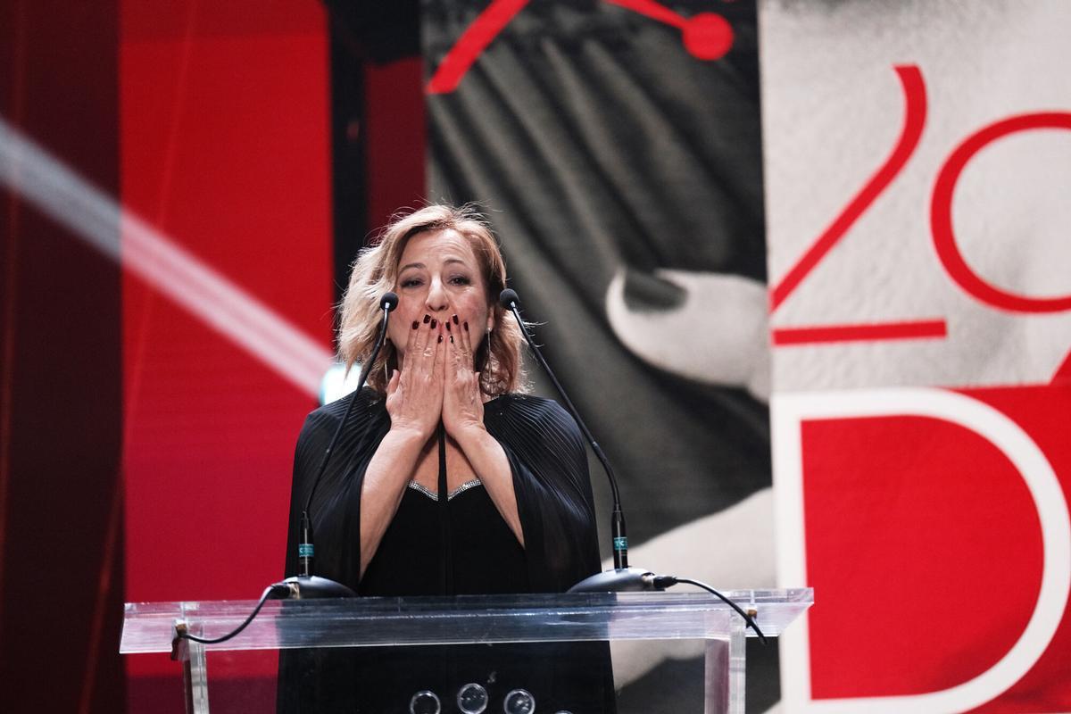 La gala de entrega del Premio Málaga a Rossy de Palma