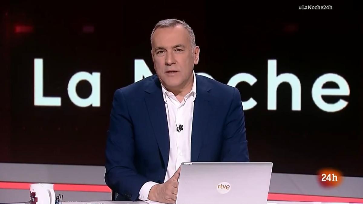 Xabier Fortes en 'La noche en 24 horas'