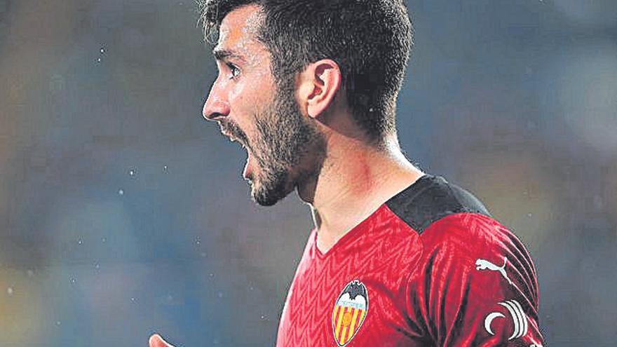 El capitán del Valencia CF, José Luis Gayà