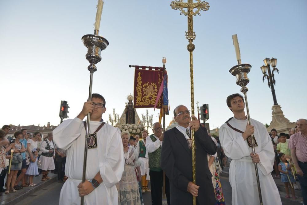 Procesión de la Virgen del Carmen en Murcia