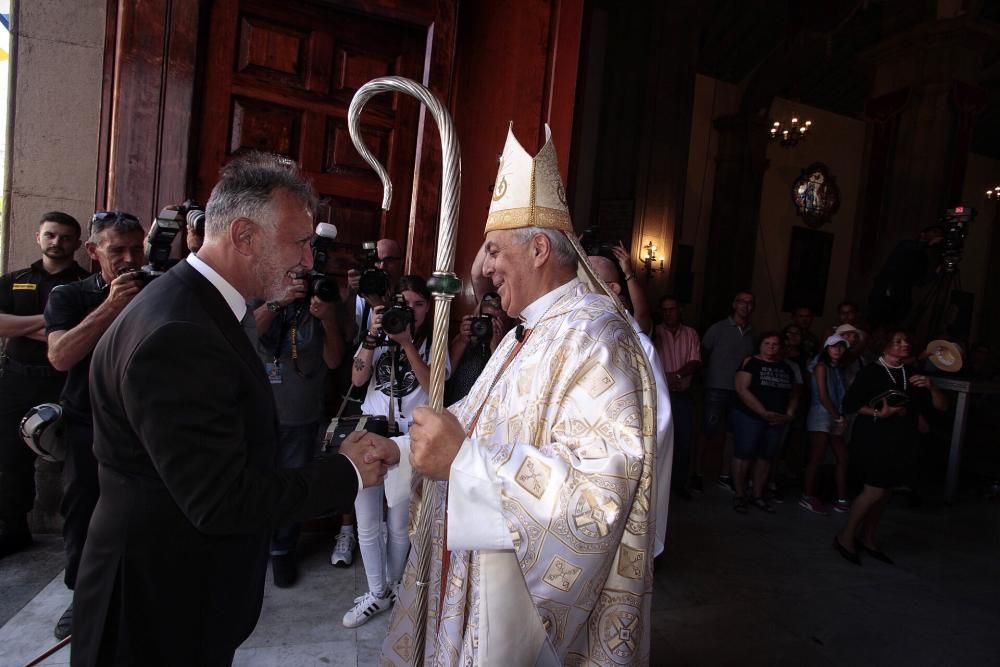 Ángel Víctor Torres, en Candelaria