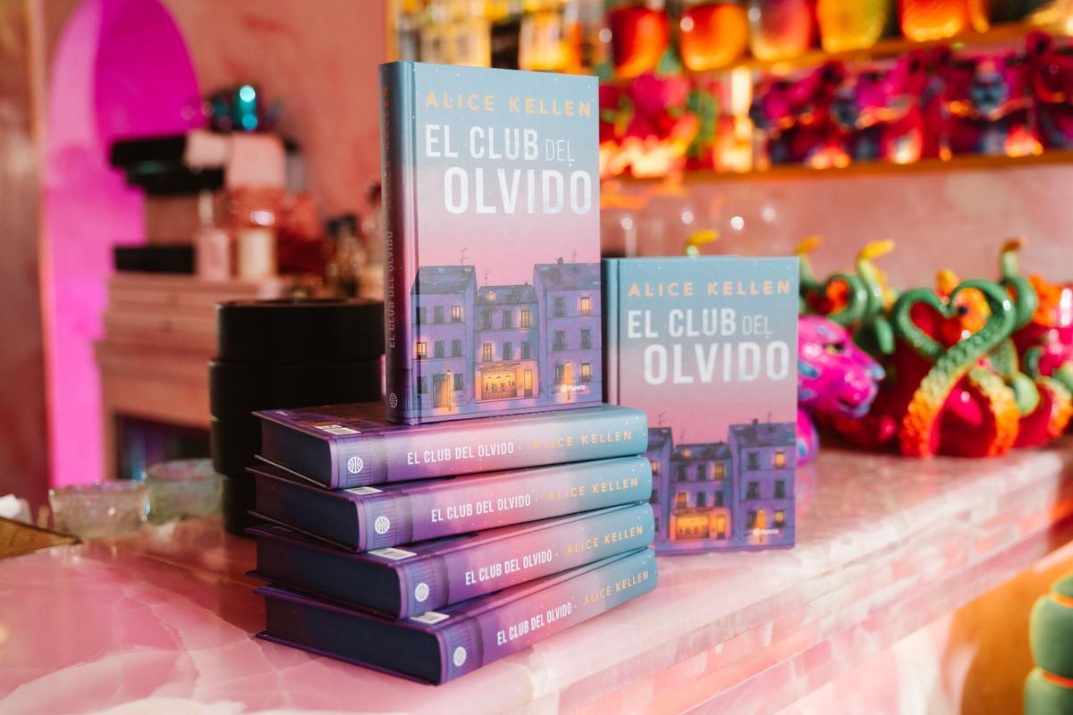 07.04.2026. MADRID. Presentacion del libro ‘El club del Olvido’ de la escritora Alice Keller, en Madrid. Foto: Alba Vigaray