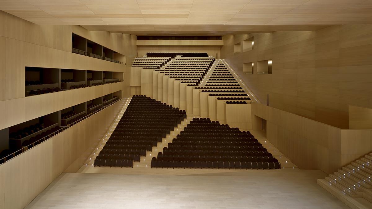 Interior del Auditori de Castelló.